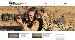 Desktop Screenshot of damasafaris.com